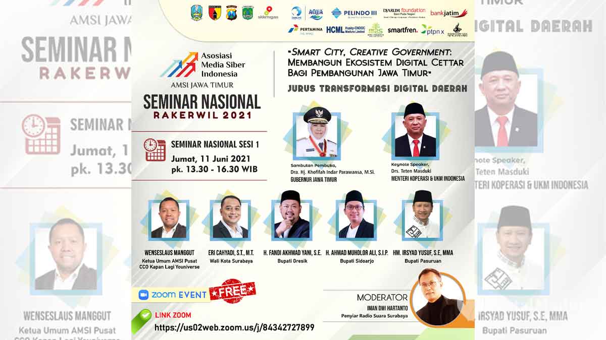 Ingin Tahu Jurus Transformasi Digital Daerah? Ikuti Link Zoom Berikut ini, Gratis!