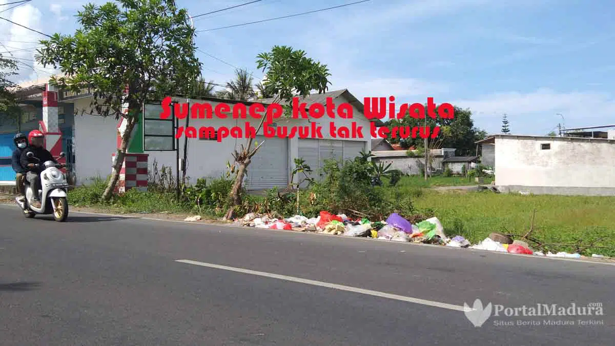 Klaim Kota Wisata, Sampah Busuk Jadi 'Menu' Kota Sumenep