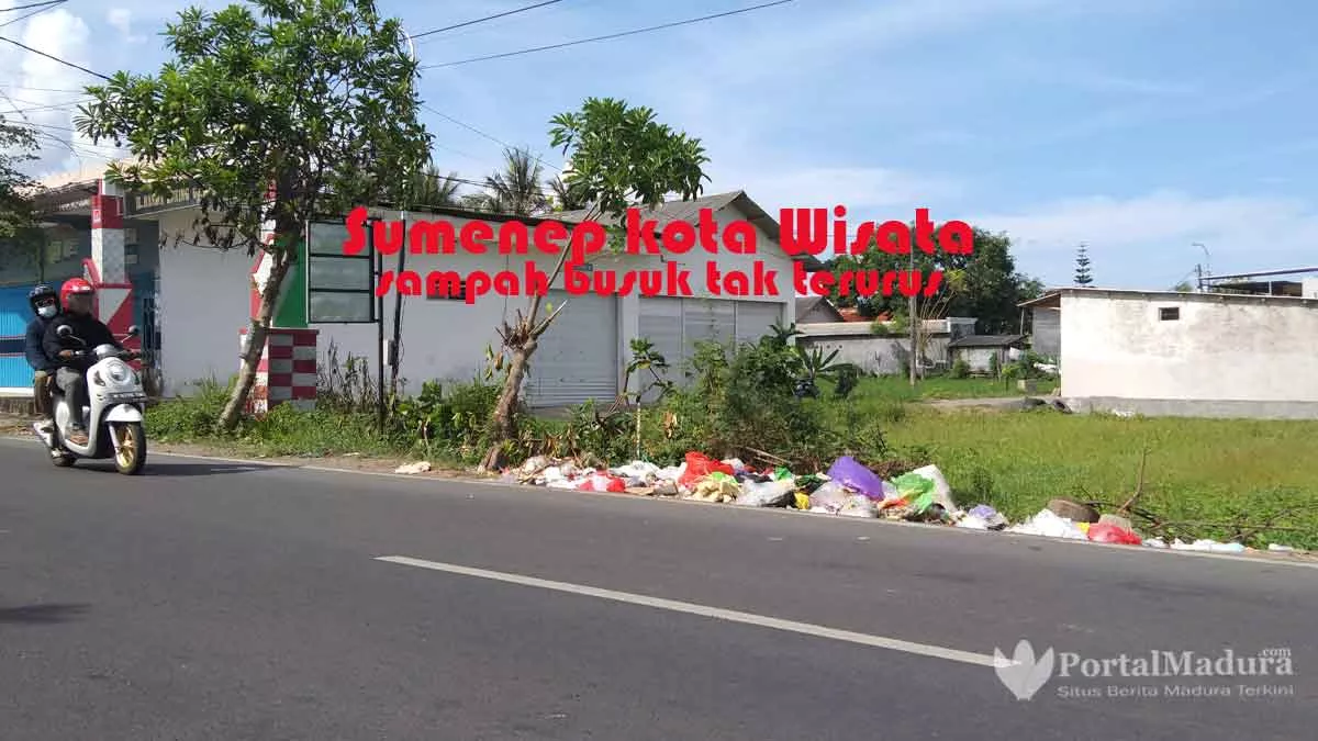 Klaim Kota Wisata, Sampah Busuk Jadi ‘Menu’ Kota Sumenep