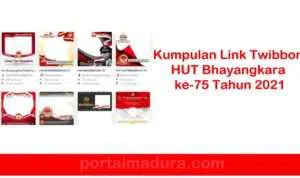Kumpulan Link Twibbon HUT Bhayangkara ke-75 Tahun 2021