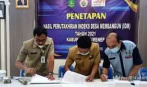 PMD Sumenep Tetapkan Desa Lobuk Sebagai Desa Mandiri dan Maju