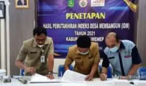 PMD Sumenep Tetapkan Desa Lobuk Sebagai Desa Mandiri dan Maju