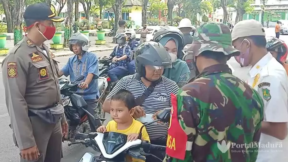 Razia Masker Makin Ditingkatkan di Sumenep