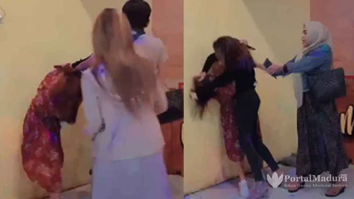 Viral-Video-Dugaan-Pelakor,-Dua-Wanita-Cantik-Saling-Jambak-di-Rumah-Makan-Sampang