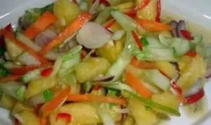 Resep Acar Mentimun, Wortel, dan Nanas