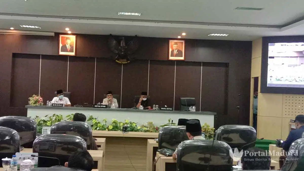 PU Fraksi Terhadap Nota Penjelasan Bupati, Ini Atensi DPRD Pamekasan