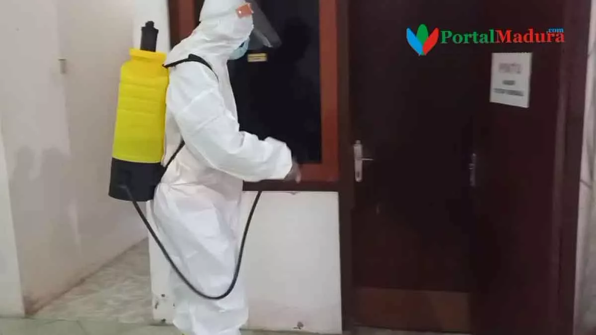 Satgas Covid-19 Sumenep Sterilisasi Lima Lokasi