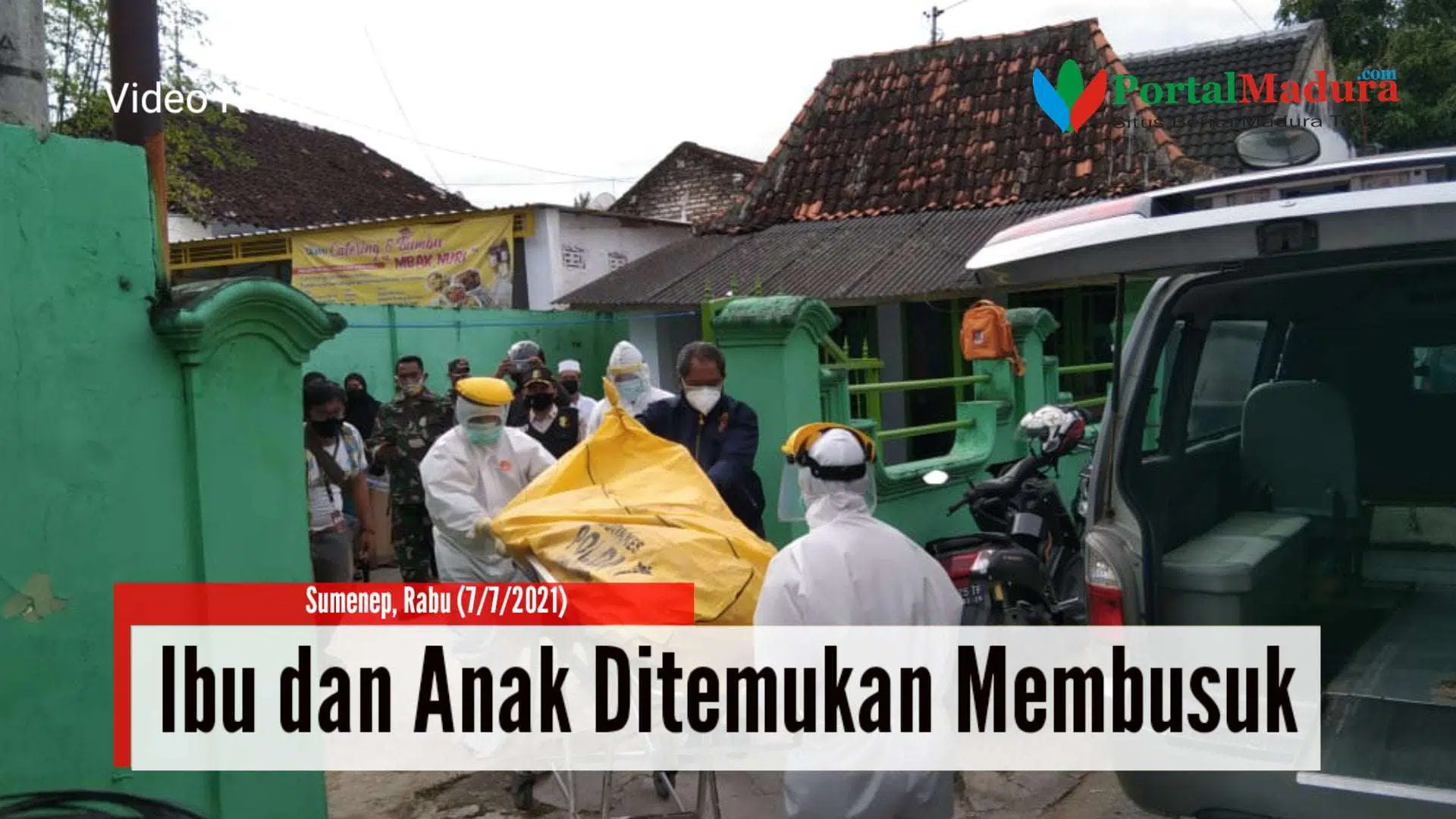 Diduga Sudah 3 Hari, Ibu & Anak Membusuk di Sumenep