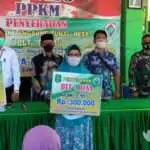 Desa Pandian Cairkan BLT DD dan Sukseskan Vaksinasi hingga PPKM Darurat Covid-19