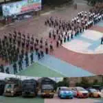 Hari Pertama PPKM Darurat, Petugas Gabungan ‘Show of Force’ di Sumenep