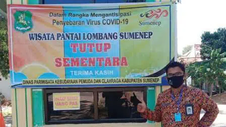 Dua Objek Wisata Pantai "Plat Merah" di Sumenep Ditutup