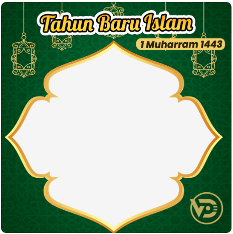 Link Download Twibbon Tahun Baru Islam 1 Muharram 1443 H 2021 Masehi