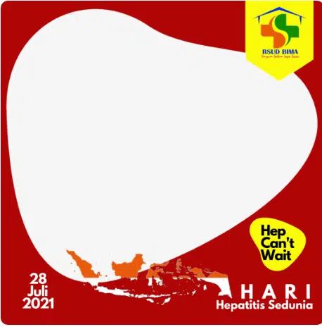 Twibbon Hari Hepatitis Sedunia 2021