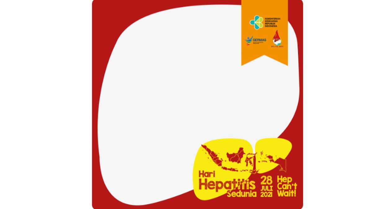 Twibbon Hari Hepatitis Sedunia 2021
