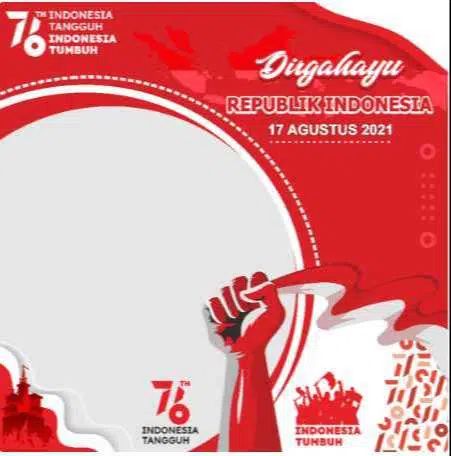 Twibbon Hut RI ke 76