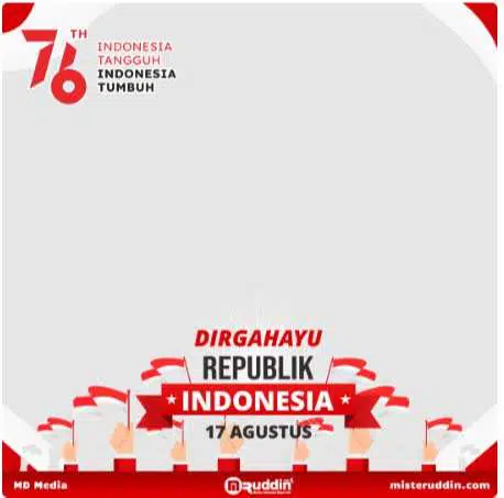 Twibbon Hut RI ke 76