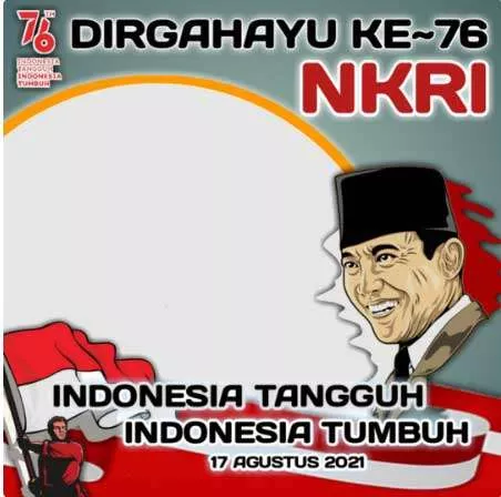 Twibbon Hut Ri Ke 76 Tahun 2021 - Portalmadura.com Twibbon Hut RI ke 76