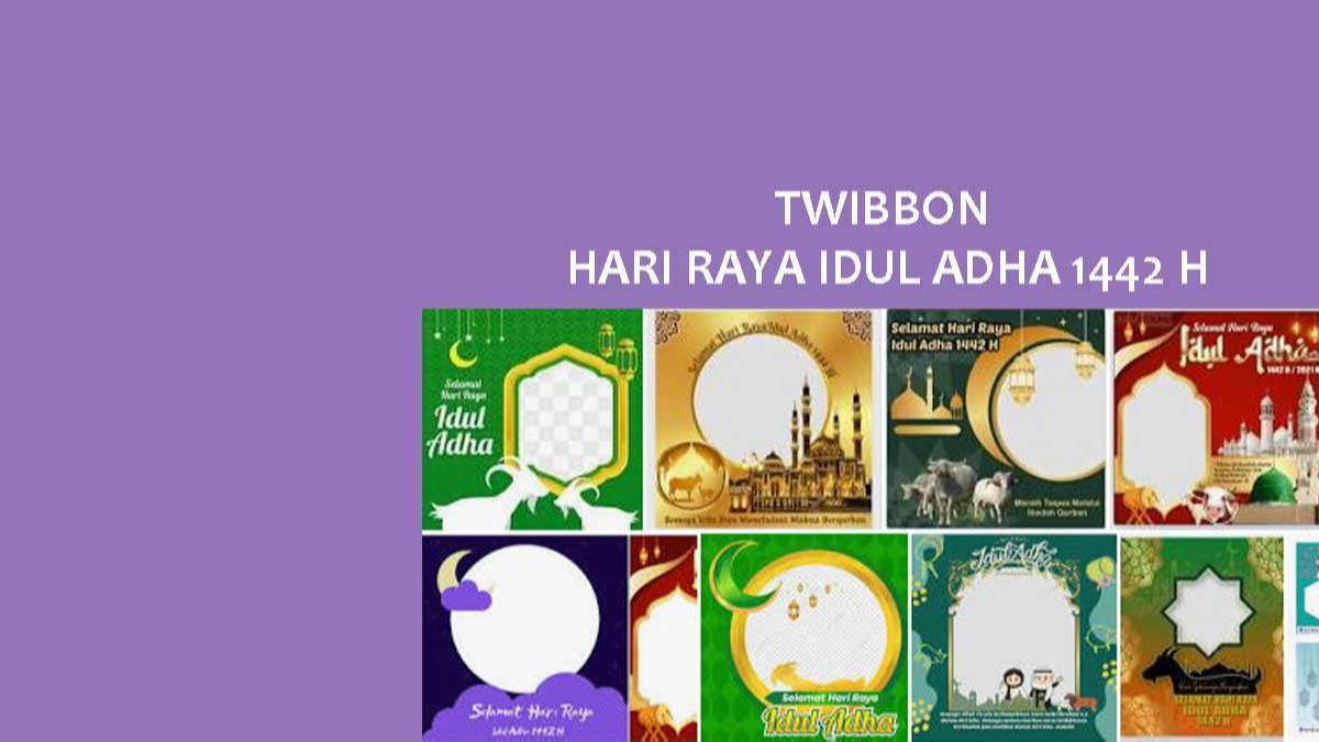 Twibbon Idul Adha 1442 H 2021