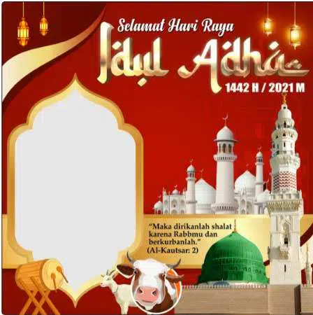 Twibbon Hari Raya Idul Adha 1442 H 2021