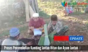 Usir Corona, Warga Muslim Sumenep Sembelih Kambing Jantan Hitam & Gelar Istigasah