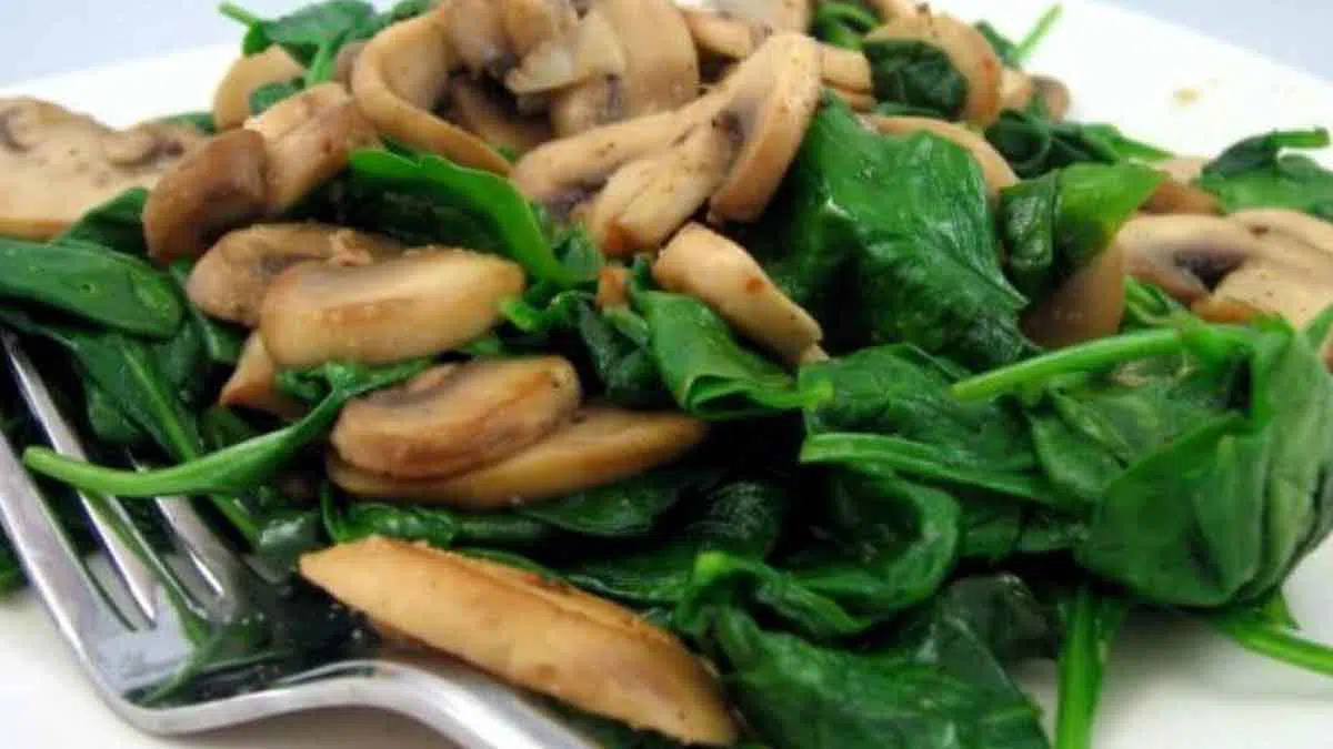 Resep Cah Jamur Bayam