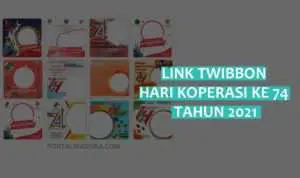Twibbon Hari Koperasi Ke 74 Tahun 2021