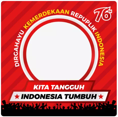 Twibbon Hut Ri Ke 76 Tahun 2021 - Portalmadura.com twibbon HUT RI