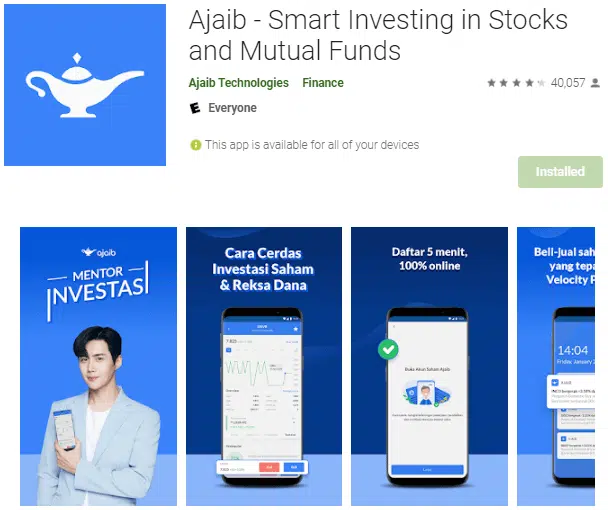 Aplikasi ajaib jual beli saham