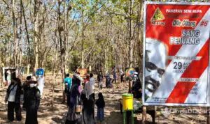 KPS Gelar Pameran Seni Rupa di Hutan Jati Sampang