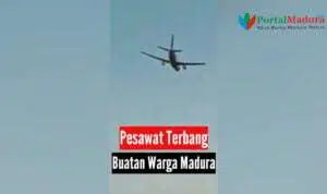 Uji Coba "Pesawat Indonesia" Buatan Warga Madura, Pamekasan