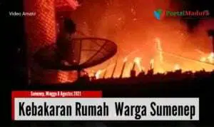 Kerugian Ratusan Juta, Kebakaran Kantor Induk Puskesmas Gapura & Rumah Warga Bangselok