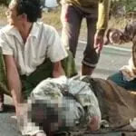 Mini Bus Tabrak Pemotor Tewas di TKP