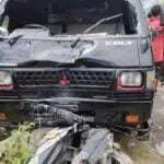 Pikap vs Motor, Korban Laka Lantas Alami Patah Tulang Paha