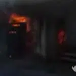 BreakingNews-Pom Mini Selatan Polsek Lenteng Ludes Terbakar