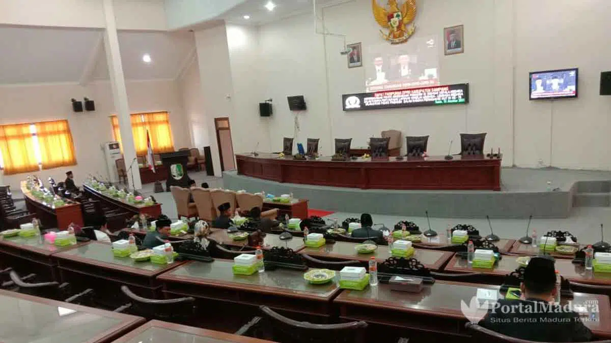 Rapat Paripurna, DPRD Sampang Apresiasi Pidato Kenegaraan Presiden RI