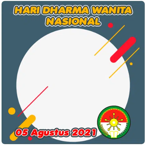 Twibbon Hari Dharma Wanita Nasional 2021