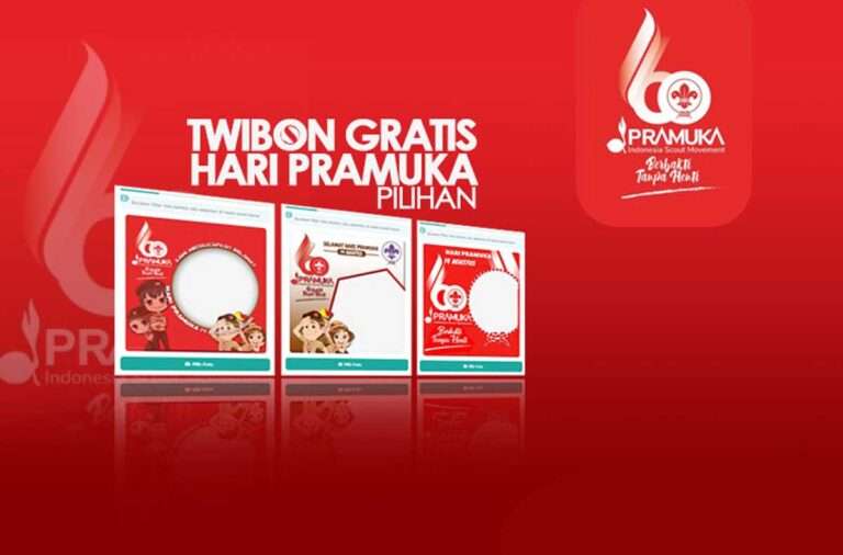 Twibbon Hari Pramuka 2021