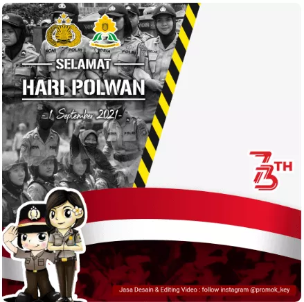 Kumpulan Twibbon Hari Polwan Ke 73 - Portalmadura.com Twibbon-Selamat-Hari-POLWAN-RI-ke-73