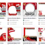 Twibbon Kibarkan Bendera Merah Putih, HUT RI ke 76