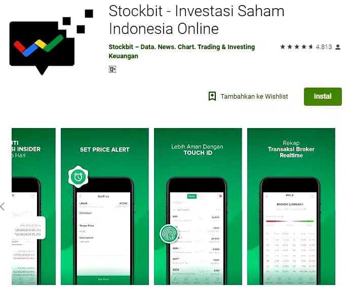 aplikasi saham online Stockbitaplikasi saham online Stockbit
