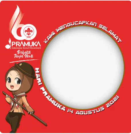 Twibbon Hari Pramuka 2021