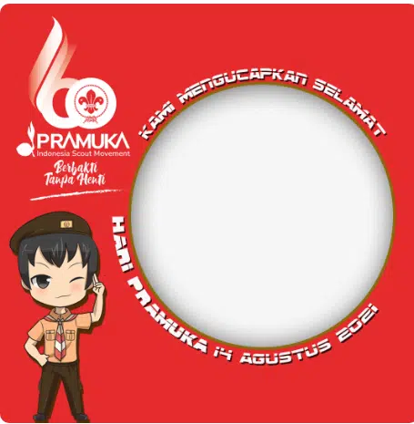 Twibbon Hari Pramuka 2021
