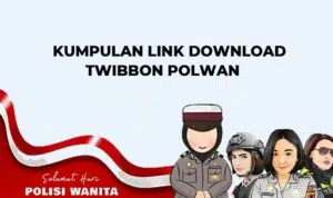 Kumpulan Link Download Twibbon Hari Polwan ke-73, 1 September 2021