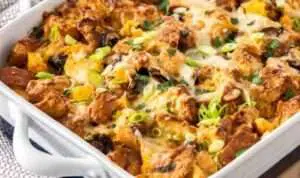 Resep Savory Bread Pudding yang Praktis dan Enak