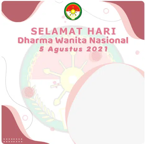 Twibbon Hari Dharma Wanita Nasional 2021