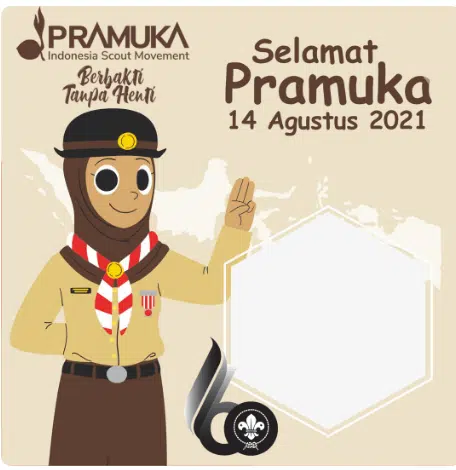 Twibbon Hari Pramuka 2021