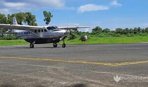 Beroperasi-Kembali-Penerbangan-Perintis-Rute-Pagerungan-Sumenep