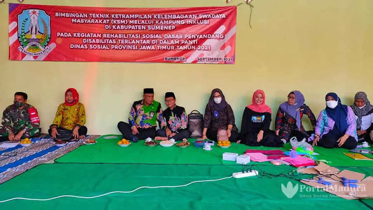 2 Hari, Sumenep Lakukan Rehabilitasi Sosial Dasar Penyandang Disabilitas Terlantar
