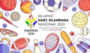 Gambar Ucapan Selamat Hari Olahraga Nasional 2021