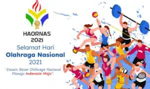 Gambar Ucapan Selamat Hari Olahraga Nasional 2021